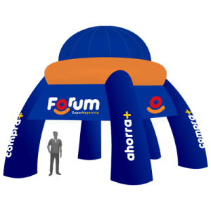 Pulpo inflable 5 patas especial