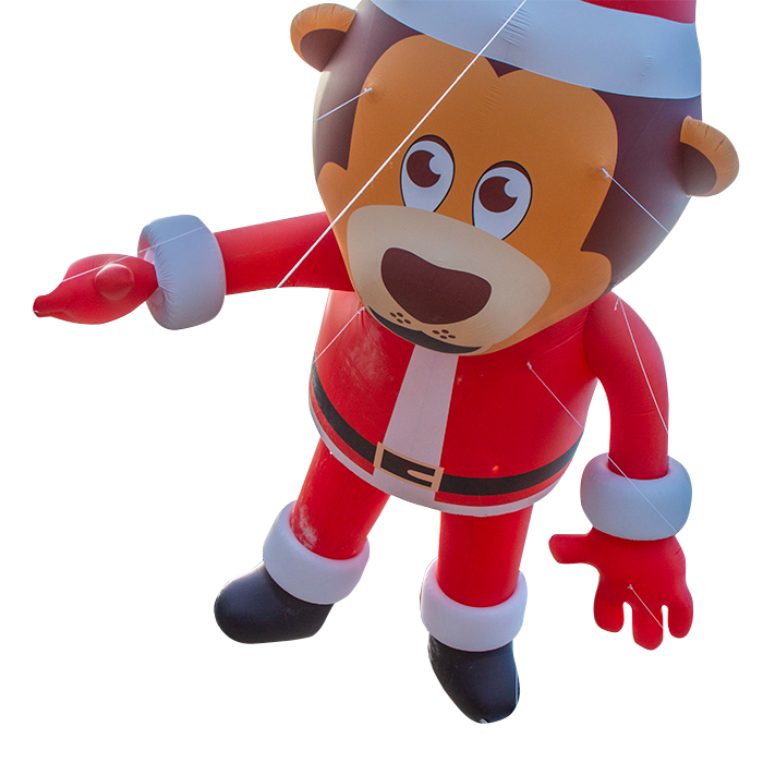 zeppelin oso navideño